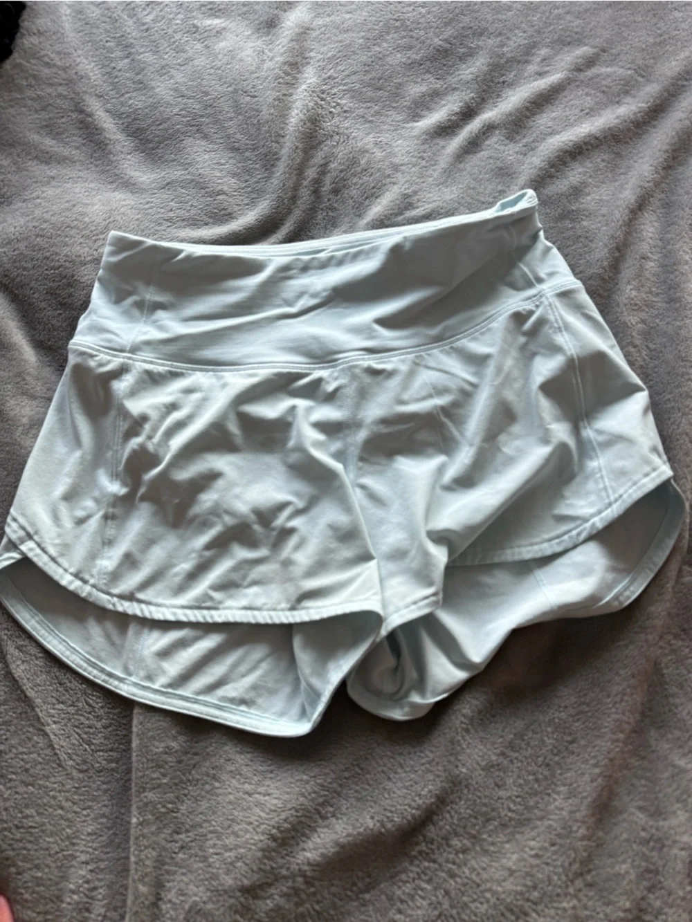 Light Blue Lululemon shorts